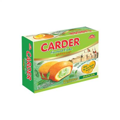 Carder Mattcha Egg Custard Cake